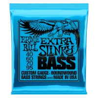Ernie Ball 2835 струны для бас-гитары Nickel Wound Bass Extra Slinky (40-60-70-95)