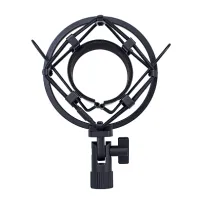 Lux Sound MSA052B Держатель паук для микрофона, для микрофонов диаметром 4,6- 5,2 см, цвет черный