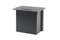Модуль Kramer Electronics [TBUS-5XL(B)]  для подключения кабелей с убирающейся крышкой, цвет черный