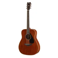 YAMAHA FG850 N - акуст гитара, дредноут, верхняя дека массив красного дерева, цвет натуральный