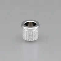 TLB-1C Втулка для крепления струн сквозь корпус, хром, Gotoh