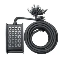 Nordfolk nsbl923 20m  мультикабель со сценической коробкой, xlr16 х 4, 20 метров