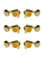 SG360-07-GG-L3+R3 Колки для гитары 3+3, золото, Gotoh