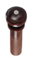 Strap pin Acura GP-T4 - Rosewood acoustic guitar endpin for strap or tailpiece with mother-of-pearl inlay