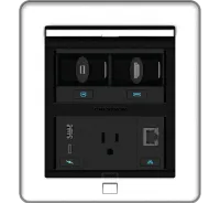 Crestron FT2-500-ELEC-AL, система управления кабелями серии FT2, размер 500, электрический, цвет алюминиевый