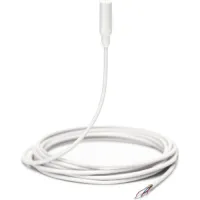 SHURE TL48W/O-NC-A Петличный всенаправленный мирофон TwinPlex,, оптимизирован для речи, низкая чувствительность, кабель 1.6мм, б