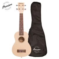 Bamboo BU-21 YW  Estudio Series укулеле сопрано, цвет жёлтый, чехол в комплекте