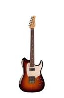 046973 Stadium '59 Vintage Burst Flame RN Электрогитара, санберст, Godin