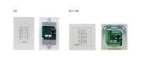 Панель управления Kramer Electronics [RC-208/EU-80/86(W)] универсальная с 8 кнопками; цвет белый