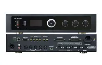 GONSIN TC-ZB4 Центральный блок для конференц-системы с функцией голосования и синхроперевода. Подключение до 40 консолей. Подавитель обратной акустической связи. Функция записи. Эквалайзер. RS-232, RS-485. Видеоматрица 4х1+1. 2U/19".