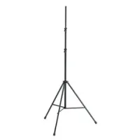 K&M 20800-309-55  микрофонная стойка оверхедная прямая, чёрная 1350-3100 мм