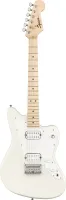 FENDER MINI JAZZMASTER HH Olympic White электрогитара мини, цвет кремовый
