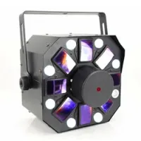 Nightsun SPG603  динамический световой прибор, сканеры + RG лазер 200мВт, DMX, авто, звук. актив.
