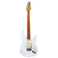 Omni s10-st wh  электрогитара, форма stratocaster, цвет белый
