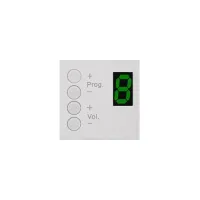 AUDAC MWX45/W Настенная панель управления матрицей MTX стандарта 45х45 мм. 4-пин. Цвет: Белый