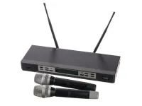 LAUDIO LS-Q10-2M Беспроводная микрофонная система с двумя ручными передатчиками,...