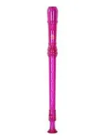 ASRB-251PR (ESRB-251PR) Color Блокфлейта сопрано, фиолетовая, барочная сист, пластик, 2 части, Angel