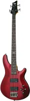 SCHECTER SGR C-4 BASS M RED - бас-гитара, 24 лада, с чехлом. Корпус: липа. Гриф: клен (крепление к корпусу на 6 винтах). Накладка грифа: палисандр. Звукосниматели: SGR By Schecter Diamond Bass . Регуляторы: 2V/2T. Цвет: красный