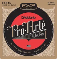 EXP45 CLASSICAL Струны для классической гитары нейлоновые Normal D`Addario