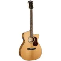 Gold-OC6-Bocote-WCASE-NAT Gold Series Электро-акустическая гитара, цвет натуральный, с чехлом, Cort