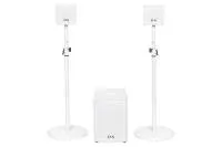 DS Proaudio ANT WH- Комплект из 2 коаксиальных 6" акустических систем CX 106 и активного 12" сабвуфера с DSP-процессором CX S312A, цвет белый