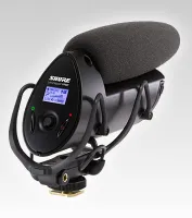 Shure vp83f. накамерный конденсаторный микрофон-пушка shure со встроенным рекордером