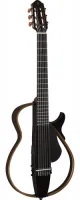 Тихая гитара с нейлоновыми струнами Yamaha SLG200N Translucent Black