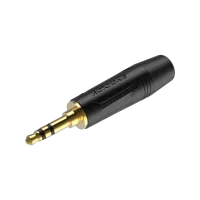 ROXTONE RMJ3PS-BG Разъем Jack 3,5 мм, стерео. Корпус из цинкового сплава с резиновым держателем под кабель (до 6 мм.), контакты: позолоченная бронза, цвет: черный. 1шт/PE пакет; 20 PE пакетов в коробке (22*17*5.5cm); 20 коробок в картонке, N.W.0,016kg; G.