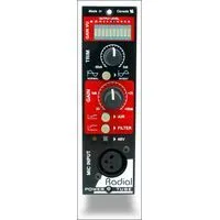 Radial powertube 500  ламп. микрофон. предусилитель модульный 500-серии workhorse, трансформ. j