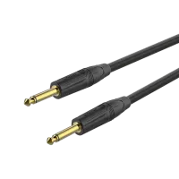 ROXTONE GGJJ100/6 Кабель инструментальный, 1x0,5mm2, D:7mm(GC060), разъемы 2x6,3 mono Jack(RJ2P-BG), 6м