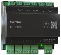Релейный модуль iRidi [DM-1206PS] 6 каналов реле, 12 универсальных входа