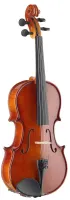 STAGG VN-3/4 скрипка 3/4 Дека: цельная ель, кленовый гриф, черный металлический струнодержатель с подстройкой, в комплекте смычок, канифоль, футляр: мягкий, стандартный