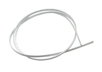 M491 Кант для корпуса гитары, 1650х6х1.5мм, белый, 5шт, Musiclily