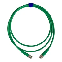 12G SDI BNC-BNC (mob) (green) 0,4 метра мобильный/сценический кабель (зеленый) GS-PRO