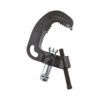 C-06T, клэмп IRON CASTING TITAN CLAMP, для труб D 40-70 мм, нагрузка 100 кг, цвет чёрный, KUPO -