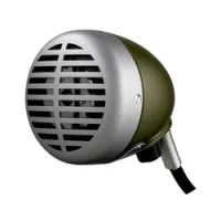 Shure 520dx. электродинамический микрофон shure для губной гармошки, всенаправленный, trs (jack) 6,3 mm