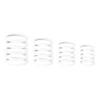 Gravity rp 5555 wht 1 - набор универсальных резиновых колец для маркировки микрофонов, цвет белый. в комплекте 5 x 15 мм, 5 x 20 мм, 5 x 25 мм, 5 x 30 мм