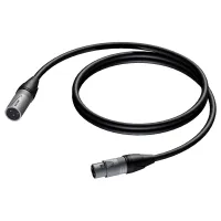 Procab CAB902/0.5- Аудиокабель XLR 3-pin, Neutrik (вилка-розетка)