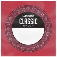 D`addario j2701  первая струна e для классической гитары, калибр . 028 (0.77 мм), нейлон/ посер мед