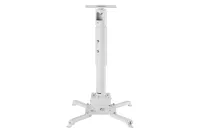 Универсальный потолочный комплект Wize Pro [PRG18A-W] состоящий из крепления с микро регулировкой+штанги 30-46см +площадки к потолку для проектора,макс.расст. между крепеж.отверстиями 537 мм,наклон +/- 15°,поворот +/- 8°,вращение 360°,до 35 кг,белый