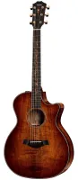TAYLOR K24ce Koa Series, гитара электроакустическая, форма корпуса Grand Auditorium, кейс