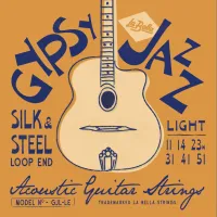 GJL-LE Gypsy Jazz Silk and Steel Компект струн для акустической гитары 11-51 LaBella