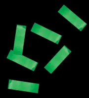 Конфетти бумажное 17х55мм темно-зеленое