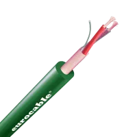 Eurocable CVS LK02V6E - Микрофонный кабель, зелёный, 6 мм, медный экран