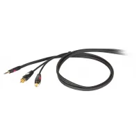 Die HARD DHG520LU3 - аудио кабель, стерео мини 3,5мм джек - 2х RCA, длина 3 м
