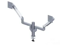 ErgoFount DFS-202DG- Настольное шарнирное крепление для 2 мониторов диагональю до 24'' с газопружинными амортизаторами, струбцина типа G, макс. нагрузка 17 кг