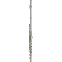 Yamaha YFL-412  флейта с "ми-механикой", без резонаторов, не в линию, серебренная, с футляром