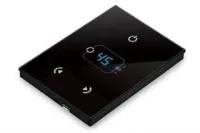 STICK-GA2 (BLACK) Интерфейс для управления архитектурным светом. DMX-интерфейс с touch-панелью, 512 каналов, 8 запрограммированных сцен, габариты 86x110x10мм, подключение: питание (2pins), DMX (3pins), Port (2 pins), Micro-usb, RJ45. цвет чёрный, Официаль