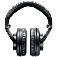 SHURE SRH840-BK-EFS Закрытые студийные наушники 5-25000 Гц, 44 Ом, 102 дБ, складные, съемный спираль