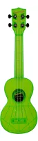 WATERMAN by KALA KA-SWF-GN Waterman Fluorescent Green, Soprano Ukulele